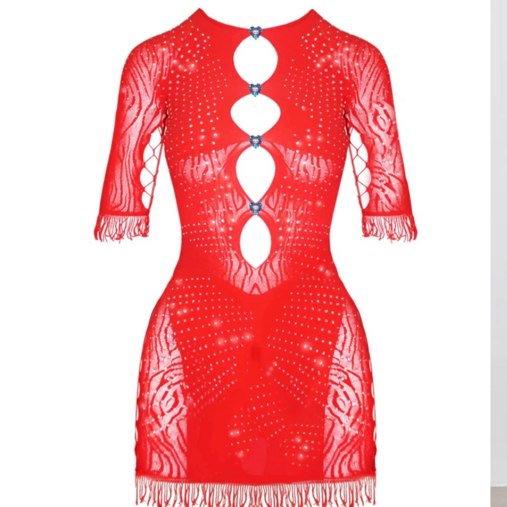 NWT Rhinestoned Miranda Dress